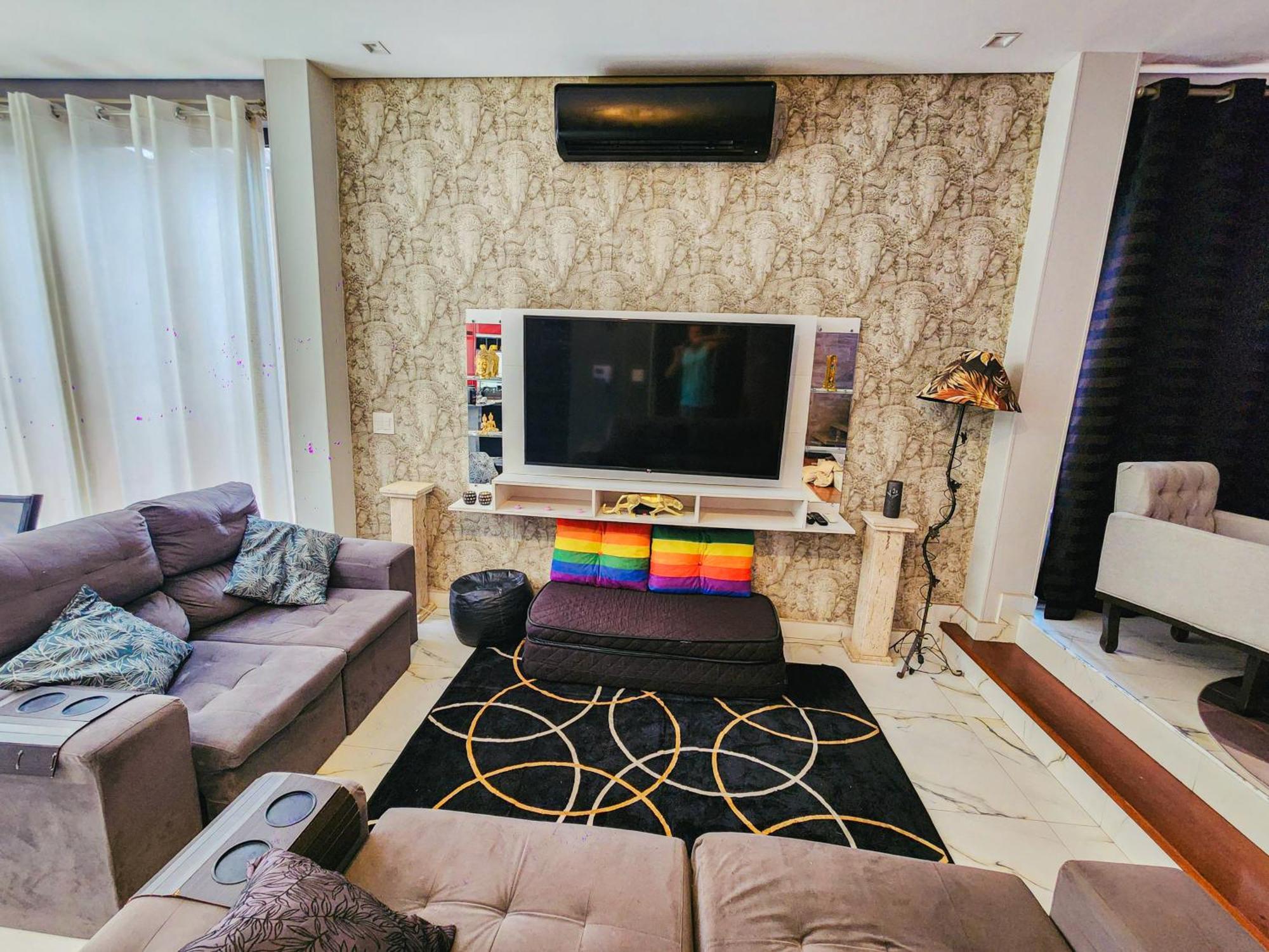 Villa Cobertura Triplex De Luxo Com Jacuzzi San Paolo Esterno foto